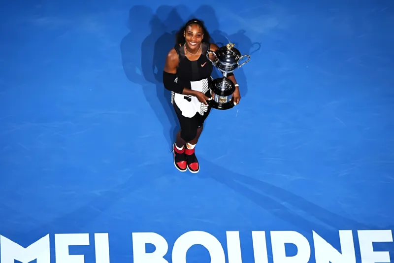Serena Williams giành 7 chức vô địch Australian Open và trở thành một trong những biểu tượng lớn của quần vợt nữ